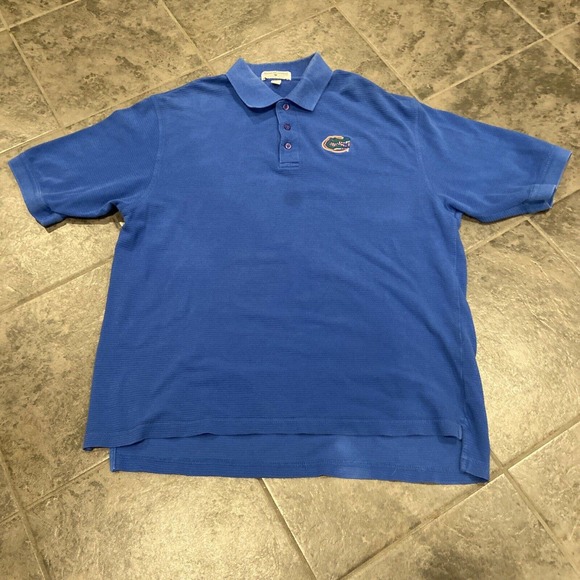 Vintage Florida‎ Gators Boca Classics Vantage Apparel Polo Blue Shirt Men's XL - Picture 1 of 7